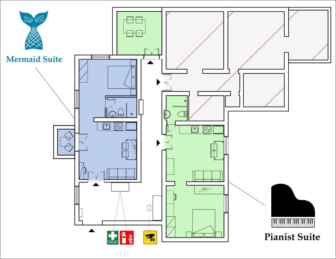 Niochori Heritage: The Pianist Suite Rhodes City Exterior photo